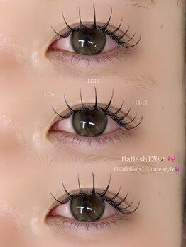 ミニョンアイラッシュ(minynon eyelash)/フラットラッシュ120本☆
