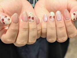 さくらんぼネイル