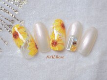 ネイルローズ(NAIL Rose)/初回オフ無料¥7990ひまわり