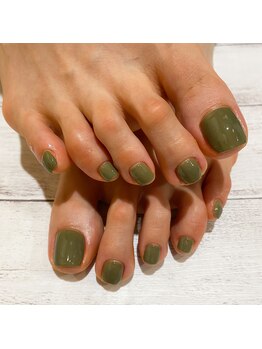 ネイルアルケー(Nail ARCHE)/フットネイルワンカラー