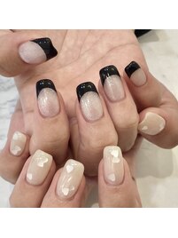 ちぐはぐネイル