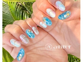 アティレ(attirer)/水面ネイル