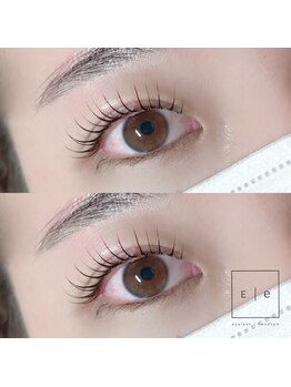 エル アイラッシュアンドヘッドスパ(Ele)/デザインラッシュリフト