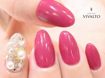 ワールド ビューティ ヴィヴァルト 宝塚店(WORLD BEAUTY VIVALTO)/ビジューネイル