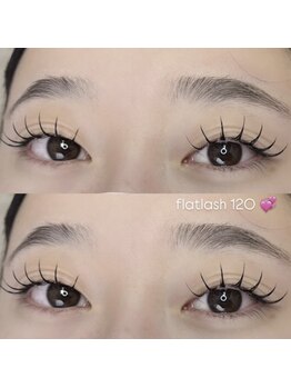 マークバイセブンルックス 大宮東口店(mark by 7LOOKS)/フラットラッシュ120本♪