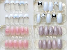 ファストネイル 大阪梅田店(FAST NAIL)/定額 ¥5410 ◆ シンプルAコース