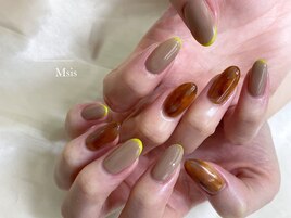 Skinny french  nail
