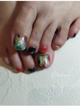 リラルボ(Relaluvo)/秋のニュアンスネイル