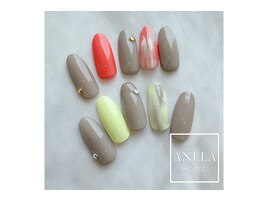 蛍光ニュアンスデザイン
