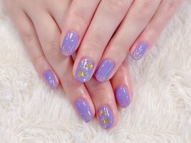 ＃蝶々ネイル