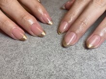 ミューオ(MIEUO)/ベースカラー有り/ラメフレンチ