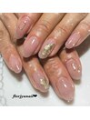 ワンカラー2ポイントnail