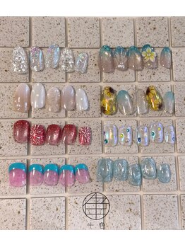 十色 麻布十番店(AZABUJUBAN)の写真/お洒落で毎日がもっと楽しくなる…！豊富なカラー・パーツで幅広いデザインに対応◎麻布十番3分