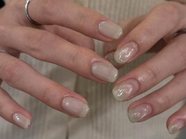 うるうる水ネイル