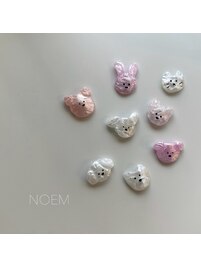 ぷっくり動物ネイル