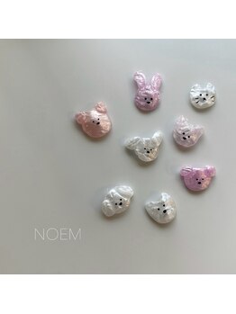 ノエム ネイルサロン(NOEM)/ぷっくり動物ネイル