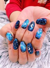 アイル ビューティーサロン(Airu Beauty Salon)/ギャラクシーネイル（50代の方）