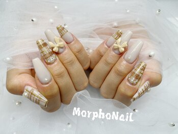モルフォネイル(Morpho nail)/#やり放題ネイル