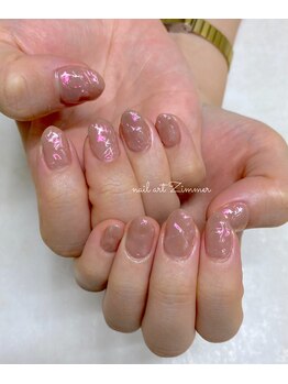 ネイルアート ジマー/80minart コース¥8880
