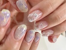 アイネイルズ 渋谷店(I nails)/【Sumika.t】ニュアンスリボン