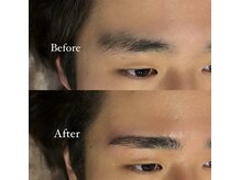 バレベッカ(Ballebecca)/Eyebrow wax+部分パーマ☆