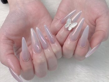 ティアラネイル(TIARA NAIL)/スカルプワンカラー¥10000
