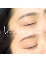 クレー(Klee)/アイブロウwax＋間引き