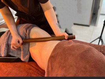 ロータス(LOTUS)の写真/心地いい力加減にファン多数★【バンブーセラピー60分】新規 ￥6600→￥6000♪お疲れ箇所を重点ケア◎