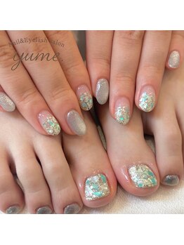 サロン ユメ(salon yume.)/おそろいネイル