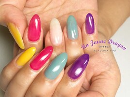 【ロング】クリアネイル