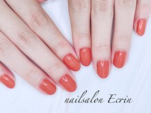 ネイルサロン エクラン(Nail Salon Ecrin)の雰囲気（人気のテラコッタカラー。¥3200）