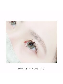 アイラッシュ ネイル バイ キララ(eyelash nail by KIRARA)/パリジェンヌ×アイブロウ