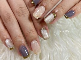 アート/ミラー/ぷくぷくフラワー