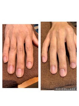 ビー(b.)/ネイルケアは月1ペースで