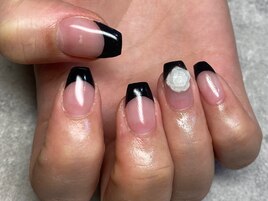 黒フレンチ
