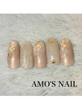 アモズネイル さっぽろ東急百貨店(AMO'S NAIL)/9900円ネイル