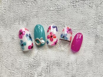 大人可愛い少し華やかプラン