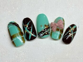 ルアナ(LUANA)/バレンタインネイル