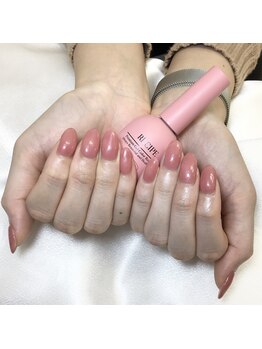ホワイトネイル 名駅店(WHITE NAIL)/ワンカラー/シンプルネイル