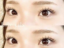 リリーシル(Lily cils)/フラットラッシュ120本