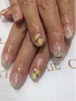 クリスタルネイル ボンベルタ橘店(CRYSTAL NAIL)/レモンネイル