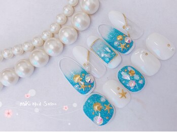 ミキネイルサロン(MiKi Nail Salon)/夏ネイル &nbsp;やり放題　海