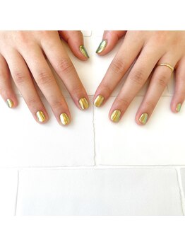 カミナネイル(KAMINA.nail)/pistacchio mirror