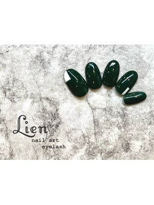 nail and eyelash salon Lien 川崎店　ジェルネイル　まつ毛パーマ　フラットラッシュ