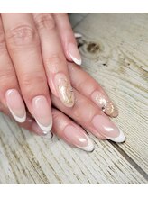 ネイルアンドリラクゼーション マーブル(MARBLE)/フレンチ¥5500