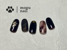 モグネイル(Mogunail)/バレンタインネイル/冬ネイル