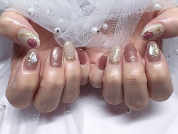 フェリスネイル 池袋店(Feliz Nail)/塗りかけニュアンスネイル