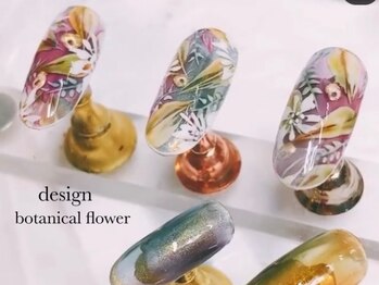 エリーネイル(ellie Nail)/botanical flower 