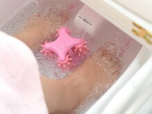 名古屋巻き爪専門Pro/当店のフットバスは温水機能付き
