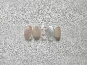 ツーバイ マックスビューティー 下北沢(2by MAX BEAUTY)/桜ネイル ¥7150